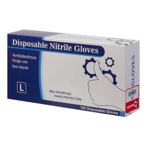 Workshop Apparel: Whites Nitrile Gloves
