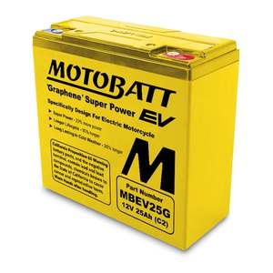 Battery: Motobatt EV Battery - MBEV25G (4pcs/ctn)