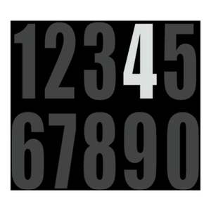 DRC Motion Standard Number MX3 White "4
