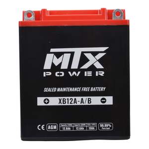 Battery: MTX Power Battery AGM - XB12A-A/B