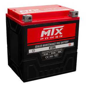 Battery: MTX POWER XT30L 12V AGM BATTERY *2