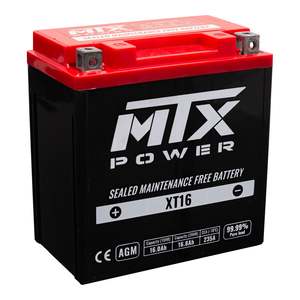 Battery: MTX POWER XT16 12V AGM BATTERY *4