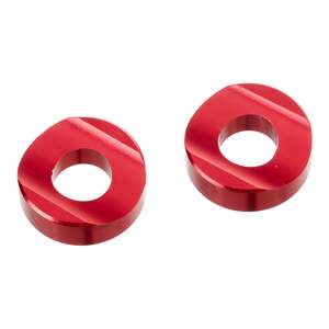 Wheel Tyre: DRC RIM LOCK SPACERS 2PCS RED