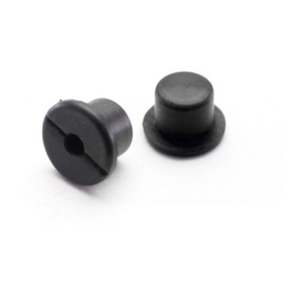 Wheel Tyre: DRC RIMHOLE PLUG BLACK 2PCS
