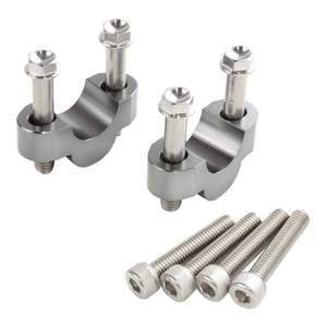 Zeta Bar Rise Spacer Height 14mm, 22.2mm Bar - Ti-Colour