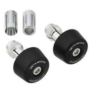 Zeta Bar-End Sliders - Black (Pair)