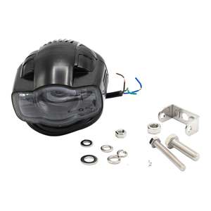 Lighting: WHITES LED SPOT/FLOOD - SINGLE - WTH REAR USB 2000LM
