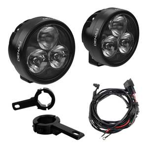 Lighting: Denali D3 Essential Bundle with Engine Guard Mount - Harley-Davidson Motorcycles