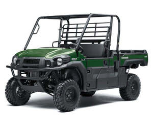 New Kawasaki Motorcycles: 2026 Kawasaki Mule Pro-FX 3 Bench Seat