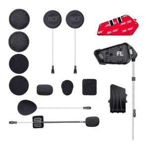 Cameras Intercoms: Midland Second Helmet RCF Full Kit R Series