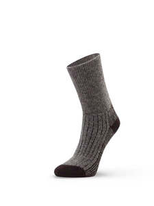 All: Possum Merino Sock - Grey
