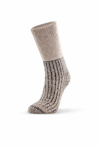 Premium Soft Top Sock - Natural