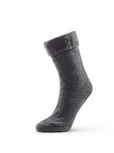 Possum Merino Bed Socks - Riverstone
