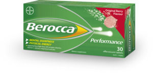 Products: Berocca® Performance Original Effervescent Tablets 30