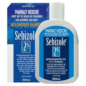 Products: Sebizole 2% Shampoo 200ml