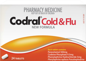 Products: CODRAL® Cold & Flu 24s