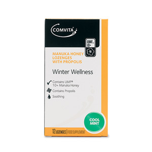 Products: Comvita Manuka Cool Mint Lozenges 12S