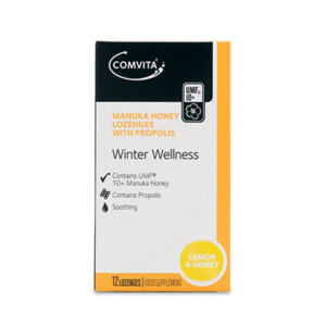 Products: Comvita Manuka Honey & Lemon Lozenges 12S