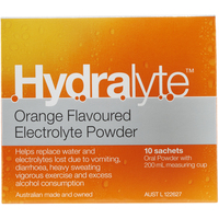 Hydralyte Sachet 10 pk Orange