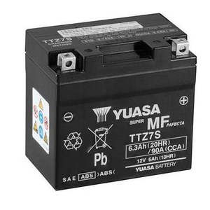 TTZ7S Non-DG Factory Sealed Battery Yuasa. Alt: YTZ6V CYG7ZS