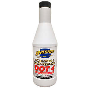DOT 4 / DOT 5.1 Brake Fluid GS Synthetic 0.355L (12oz) Spectro (GSBFI)