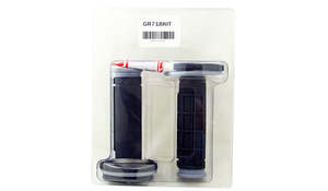 Beta Rr 300 2022: Black/Grey MX Grips 1/2 Waffle (includes wire & glue) Tech7 (GR718KIT)