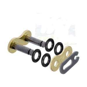 428HRO Gold/Black O-Ring Chain Clip Link JT (JT428HROGBL)