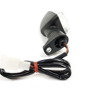 Bmw K1600 Gt 2017: Arrow indicators long 120mm Clear lens E-Mark Tech7 (INDB1502)