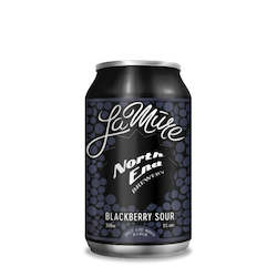 The Salt And Wood Collective: La Mure - 5% Blackberry Sour Ale 330ml Can Single