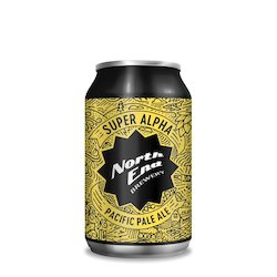 North End Brewing Co Core Range: Super Alpha - 5% Pacific Pale Ale Range 330ml Single Can