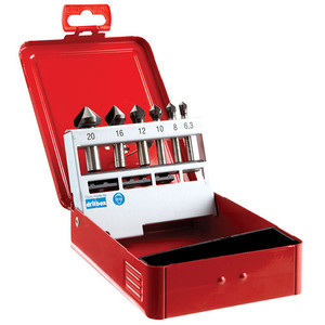 Products: Alpha Premium 3 Flute HSS Cobalt Countersink - 6pc Set N.E.W Supplies
