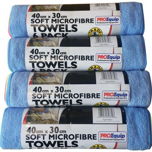 Products: ProEquip 24pc Microfibre Clean-Up Cloths N.E.W Supplies