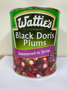 PLUMS BLACK DORIS A10 (3) TIN - Northern Foods