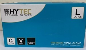 GLOVES VINYL LARGE 100'S PKT - Northern Foods