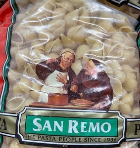 PASTA SHELLS LARGE SAN REMO (2CTN) 5KG BAG - Northern Foods