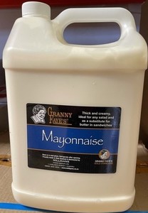 Products: MAYONNAISE GRANNY FAYE'S (4) 5LTR BOT - Northern Foods