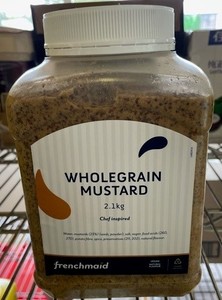 Products: MUSTARD WHOLEGRAIN FRENCHMAID 2.2K JAR - Northern Foods