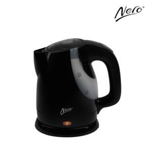 Nero Bambino 0.9L Gloss Black Kettle, 1300W