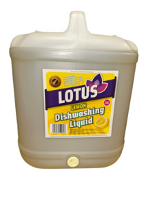 Products: Lotus Lemon Dishwashing Liquid – 20L
