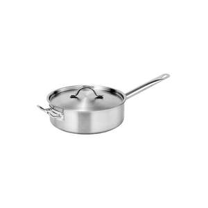 Products: Stainless Steel Saute Pan with Lid 260x85mm / 4.5Lt