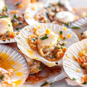 Frozen: Half Shell Scallops (Japan) 6 pcs