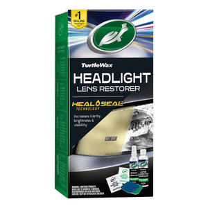 Cut Polish Wax: TURTLE WAX HEADLIGHT RESTORER KIT