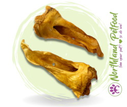 Treats And Chews: Natura Smokey Venison Ears / 1 Smokey Venison Ear