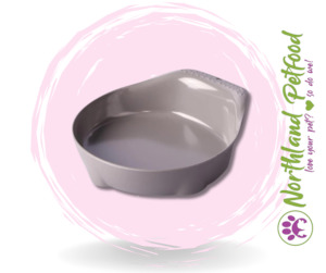 Cat Accessories: Pet One Melamine Bowl - Small Animal/Small Dog 70ml Grey