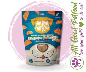 Itchy Dog Treats: Awesome Pawsome Salmon Supreme