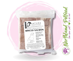 Every Day Raw: NATURA Minced Salmon 1kg / IN STORE ONLY