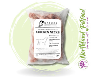 Every Day Raw: NATURA Free Flow Chicken Necks 1kg / IN STORE ONLY