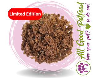 Itchy Dog Range: Natura Salmon Meal Topper 100g Limited Edition