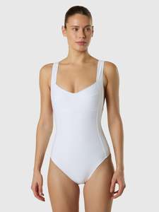 Retro sports swimsuit