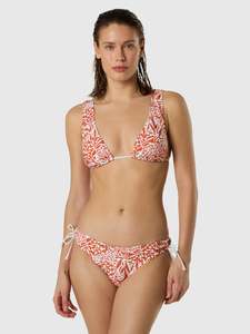 Back tie bikini top